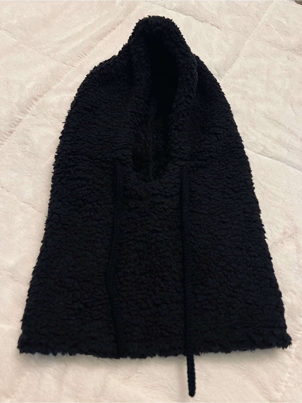 Women’s Sonoma Goods For Life Sherpa Balaclava Hood/Neck Warmer Black
